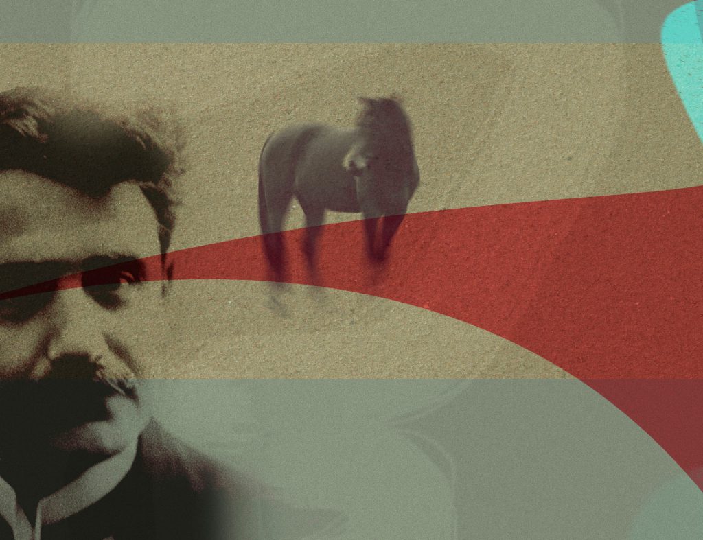 La niña de la lámpara azul